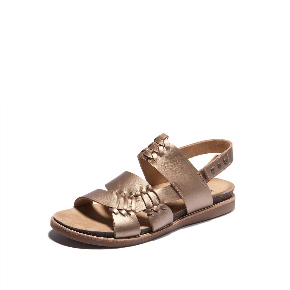 NEW HALSA FOOTWEAR women's bella sandals in bronze